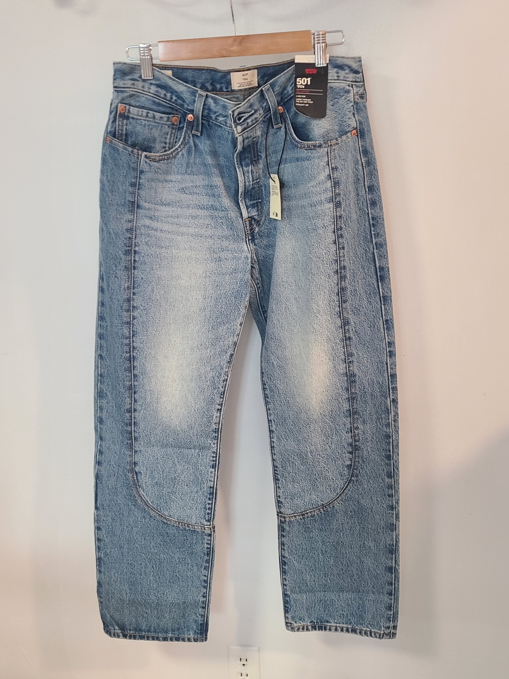 Levi's 501 '90s Jeans Women's Straight Leg Blue NWT